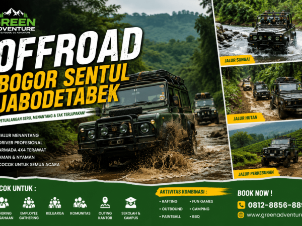 Offroad Bogor Sentul Murah 2026 | Paket Jeep Adventure Green Adventure