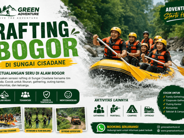 rafting Bogor di Sungai Cisadane