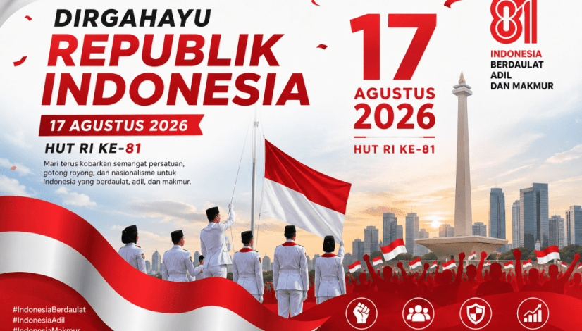 17 Agustus 2026: HUT RI ke-81, Tema, Logo & Kegiatan