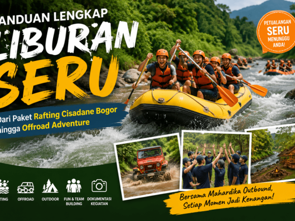 Paket Rafting Cisadane Bogor Murah & Seru | Green Adventure