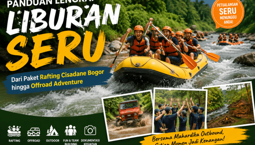 Paket Rafting Cisadane Bogor Murah & Seru | Green Adventure